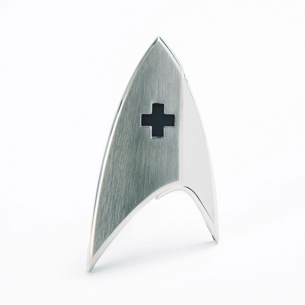 Star Trek Discovery rplique 1/1 Starfleet badge Medical Division magntique