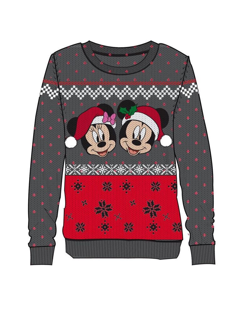 Disney Sweater femme Christmas Mickey & Minnie (S)