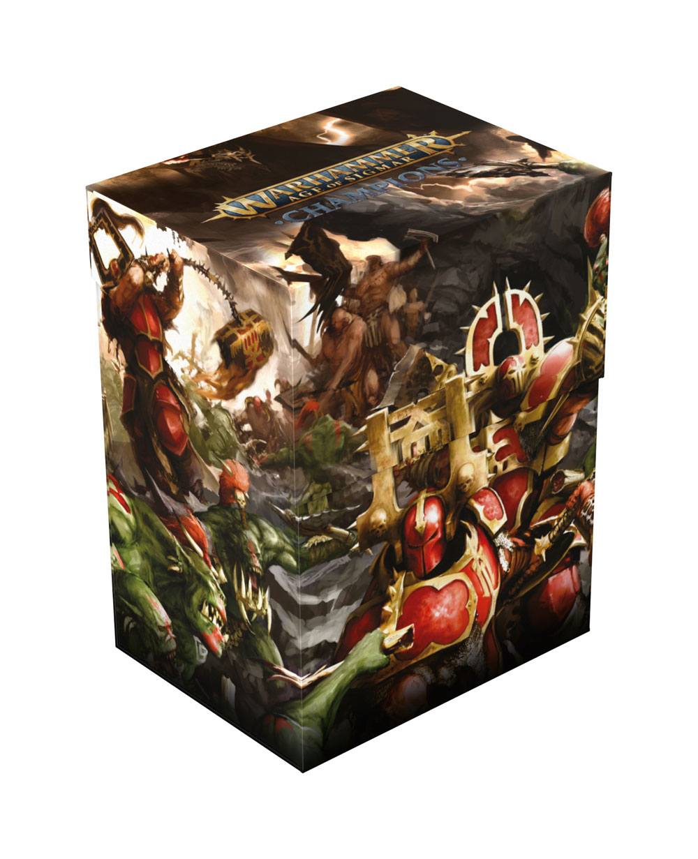 Warhammer Age of Sigmar: Champions Basic Deck Case 80+ taille standard Chaos vs. Destruction