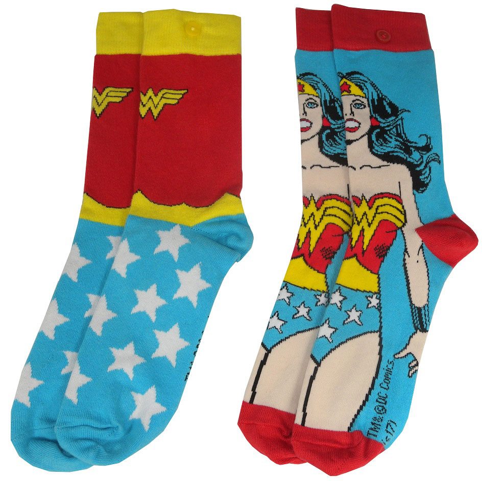 DC Comics pack 2 paires de chaussettes femme Wonder Woman