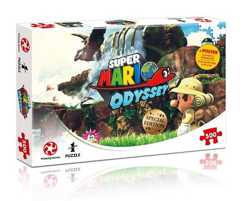 Super Mario Odyssey Puzzle Fossil Falls