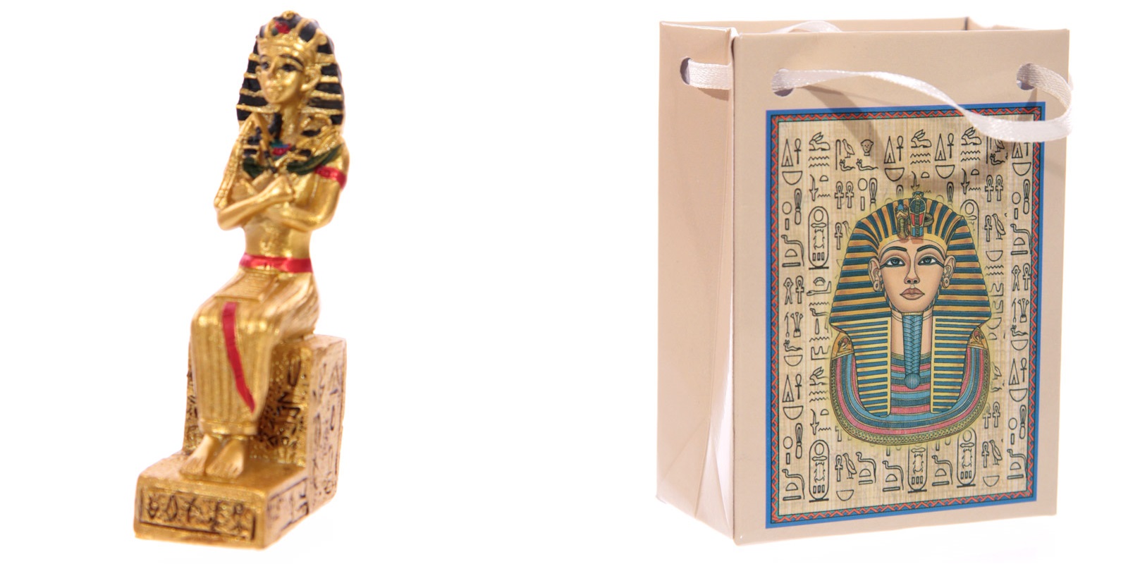 Statuette Pharaon en sac