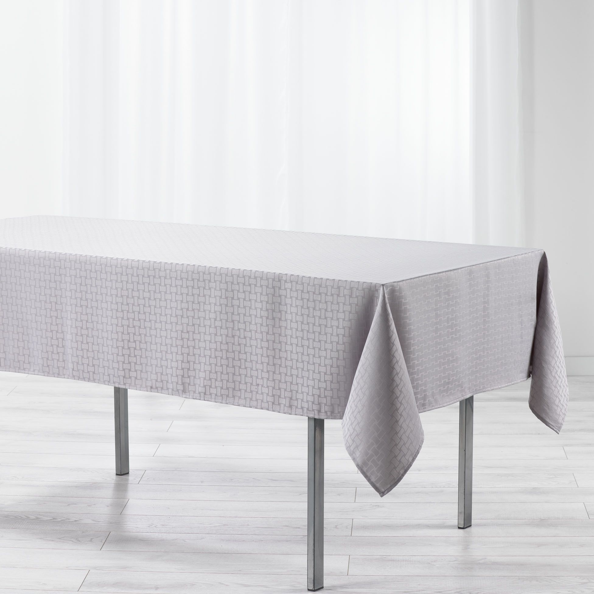 Nappe rectangle polyester Collection Jacquard Maillon