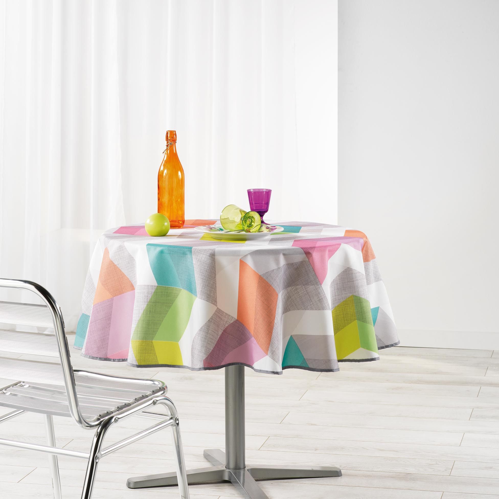 Nappe polyester imprime Collection Ultragraphic 180 cm