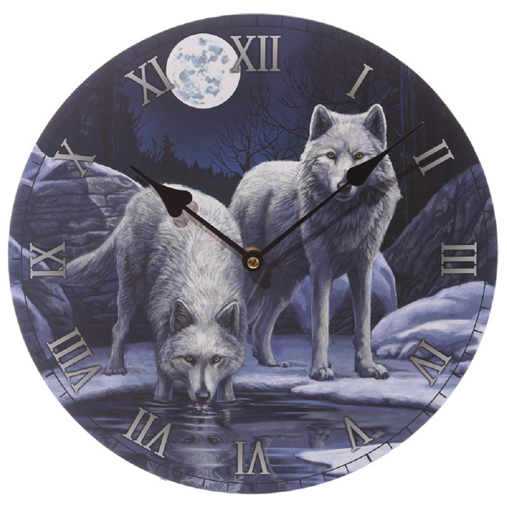 Horloge Loups Les Guerriers de la nuit Lisa Parker