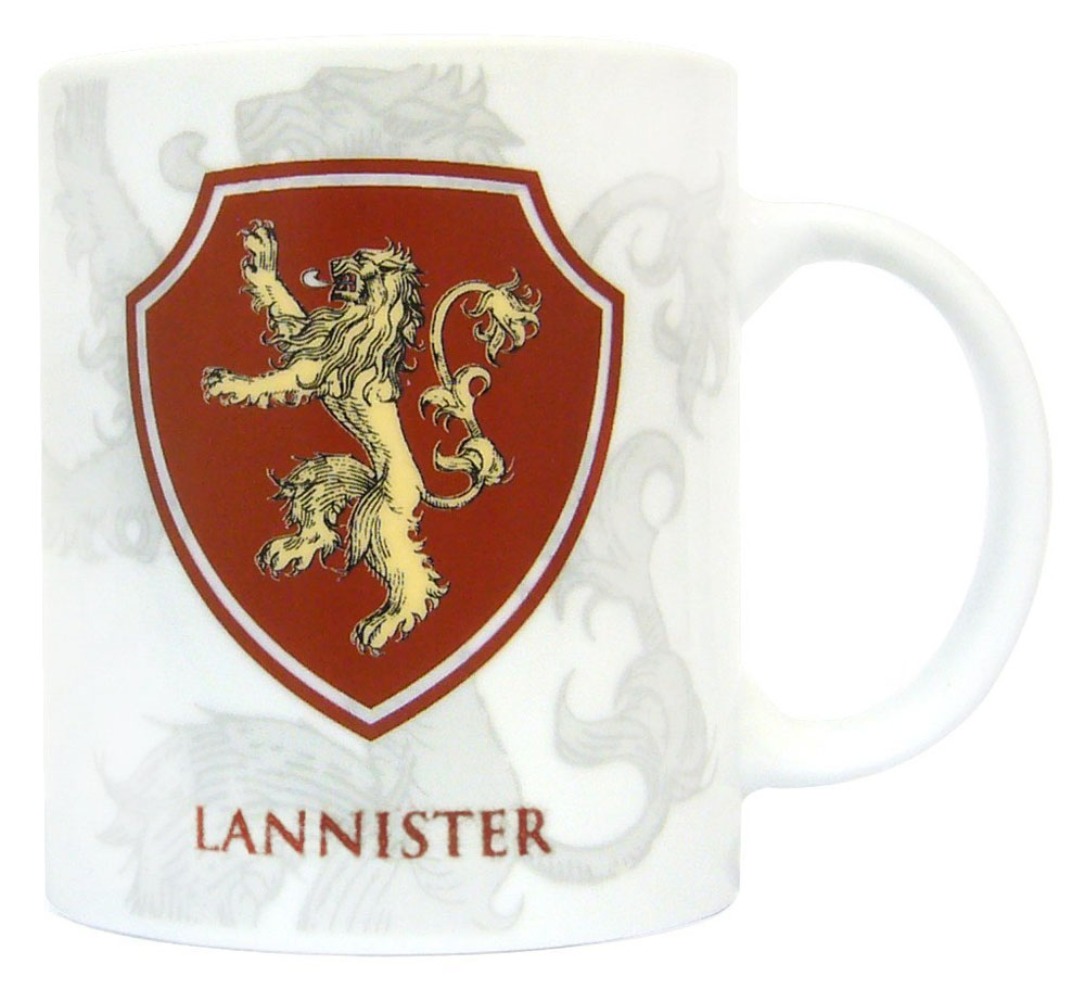 GAME OF THRONES Le Trne de fer mug Lannister Shield