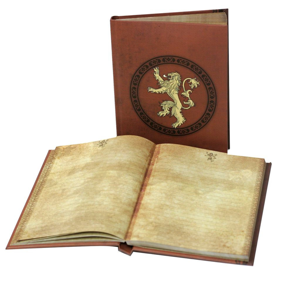 GAME OF THRONES Le Trne de Fer cahier lumineux Lannister