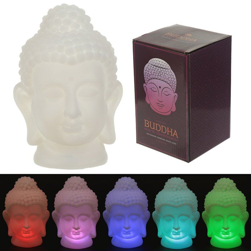 Lampe ou Veilleuse couleurs changeantes Bouddha LED
