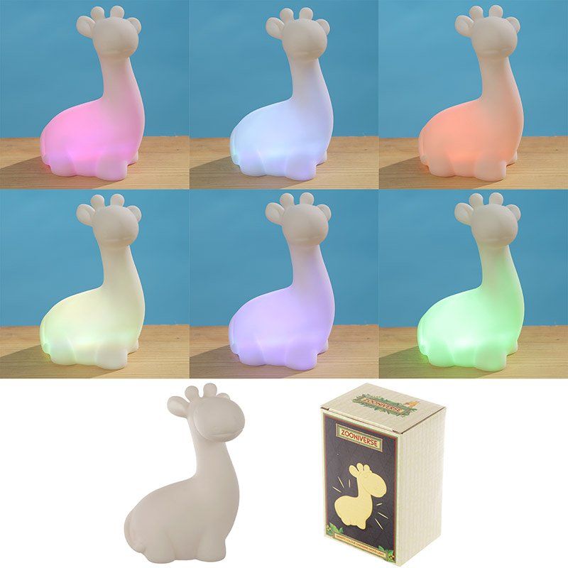 Lampe ou Veilleuse couleurs changeantes Girafe LED