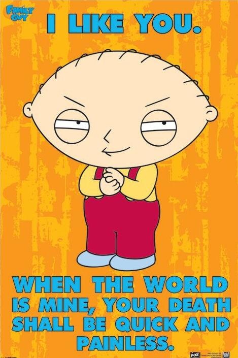 LES GRIFFIN Family Guy Poster The World Is Mine 61 x 91 cm