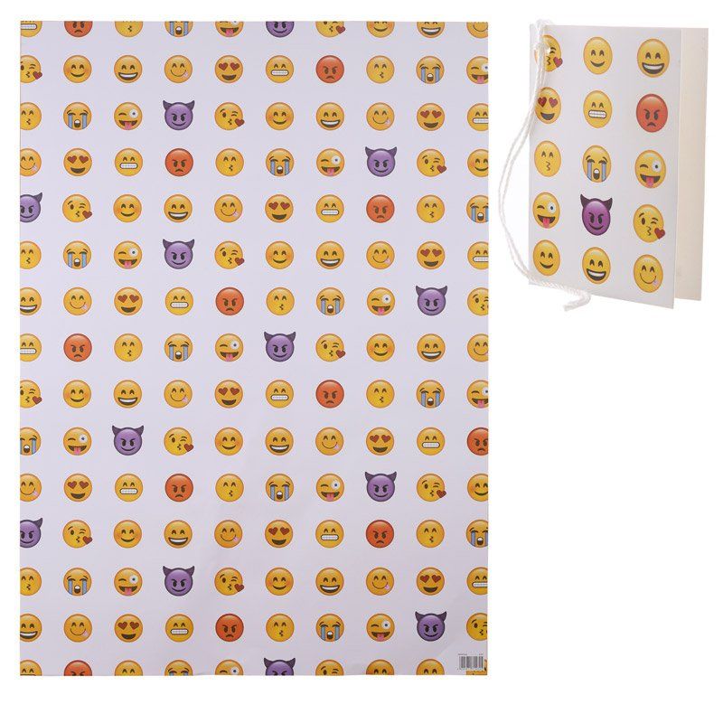 Papier cadeau Emoji
