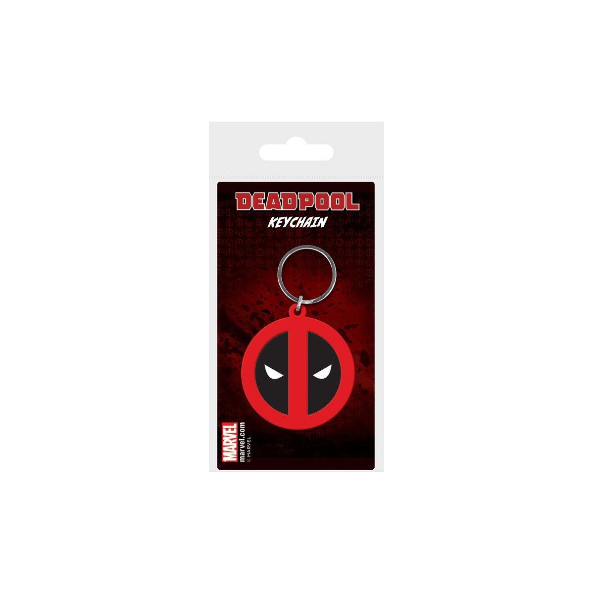 Marvel Comics porte-cls caoutchouc Deadpool Symbol 6 cm