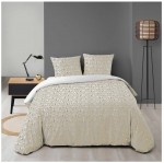 Housse couette + taies Microfibre 220 x 240 cm Geors