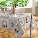 Nappe rectangle Cosy coeur