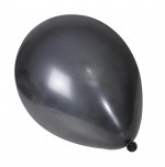 Set de 10 ballons gonflables 30 cm noir