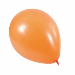 Set de 10 ballons gonflables 30 cm orange