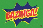 THE BIG BANG THEORY Poster Bazinga Icon 61 x 91 cm