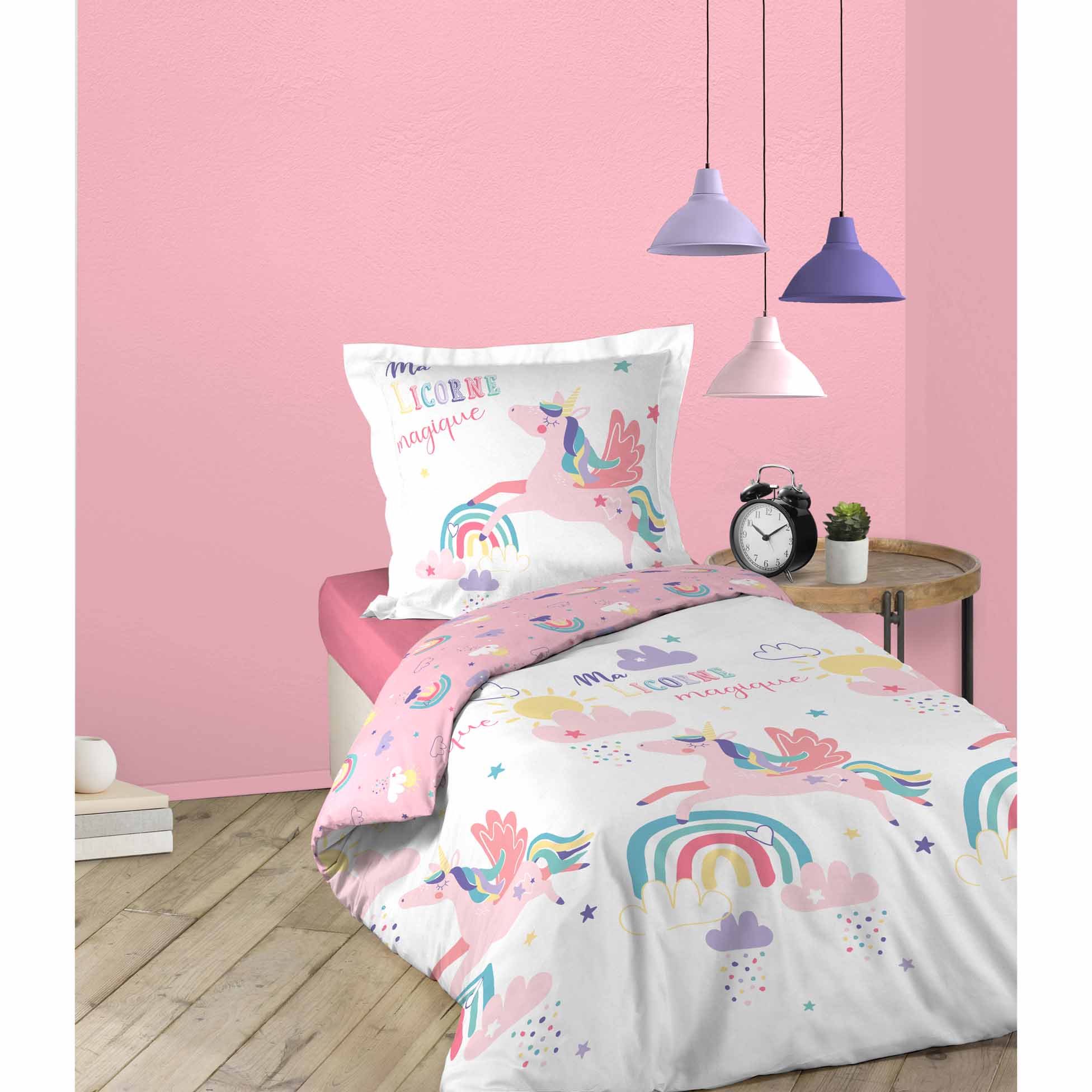 Housse de couette Ma Licorne magique