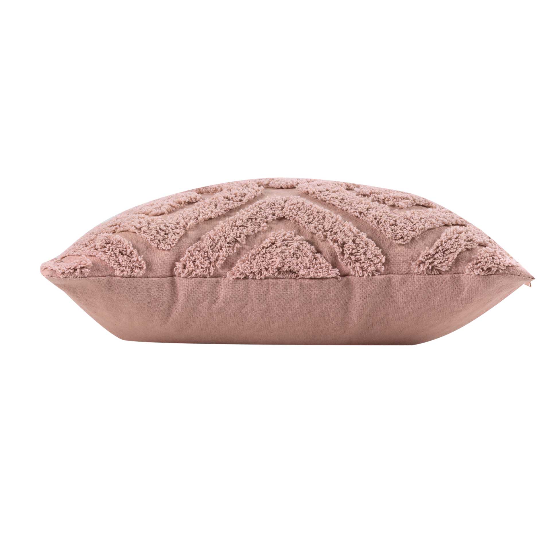 Coussin dhoussable Zainas rose 45cm