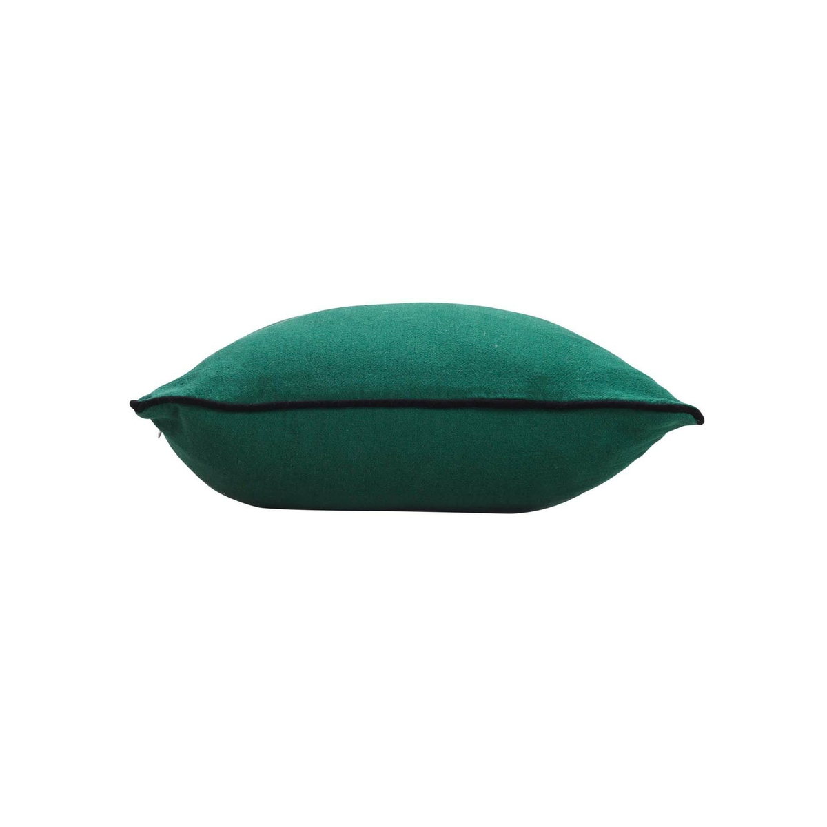 Coussin dehoussable 30 x 50 cm Lanette Emeraude