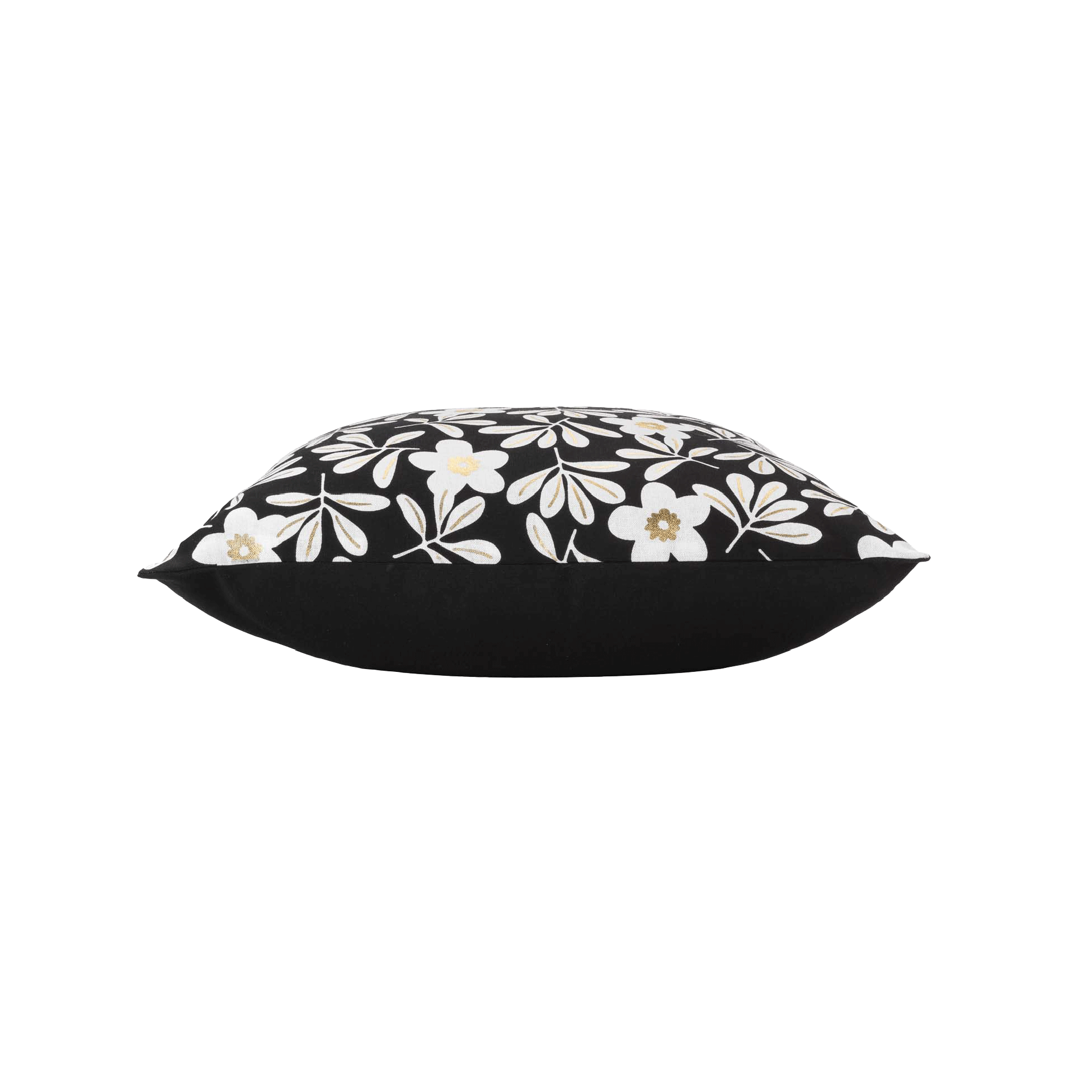 Coussin 45 x 45 cm Wilma fleur or
