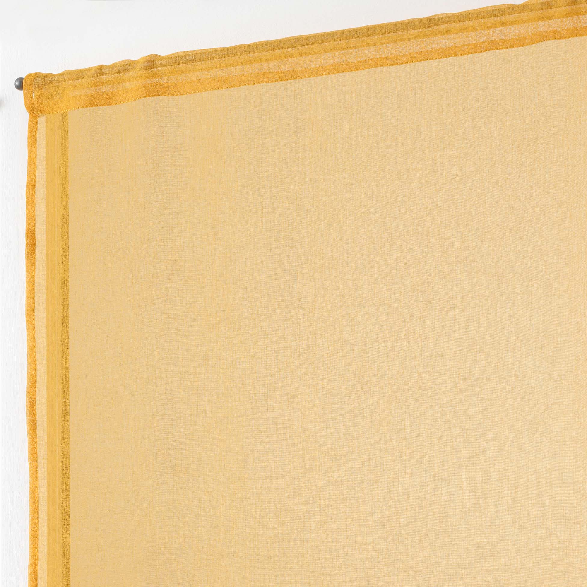 Paire de Rideaux Voile 60 x 90 cm Sandras Jaune