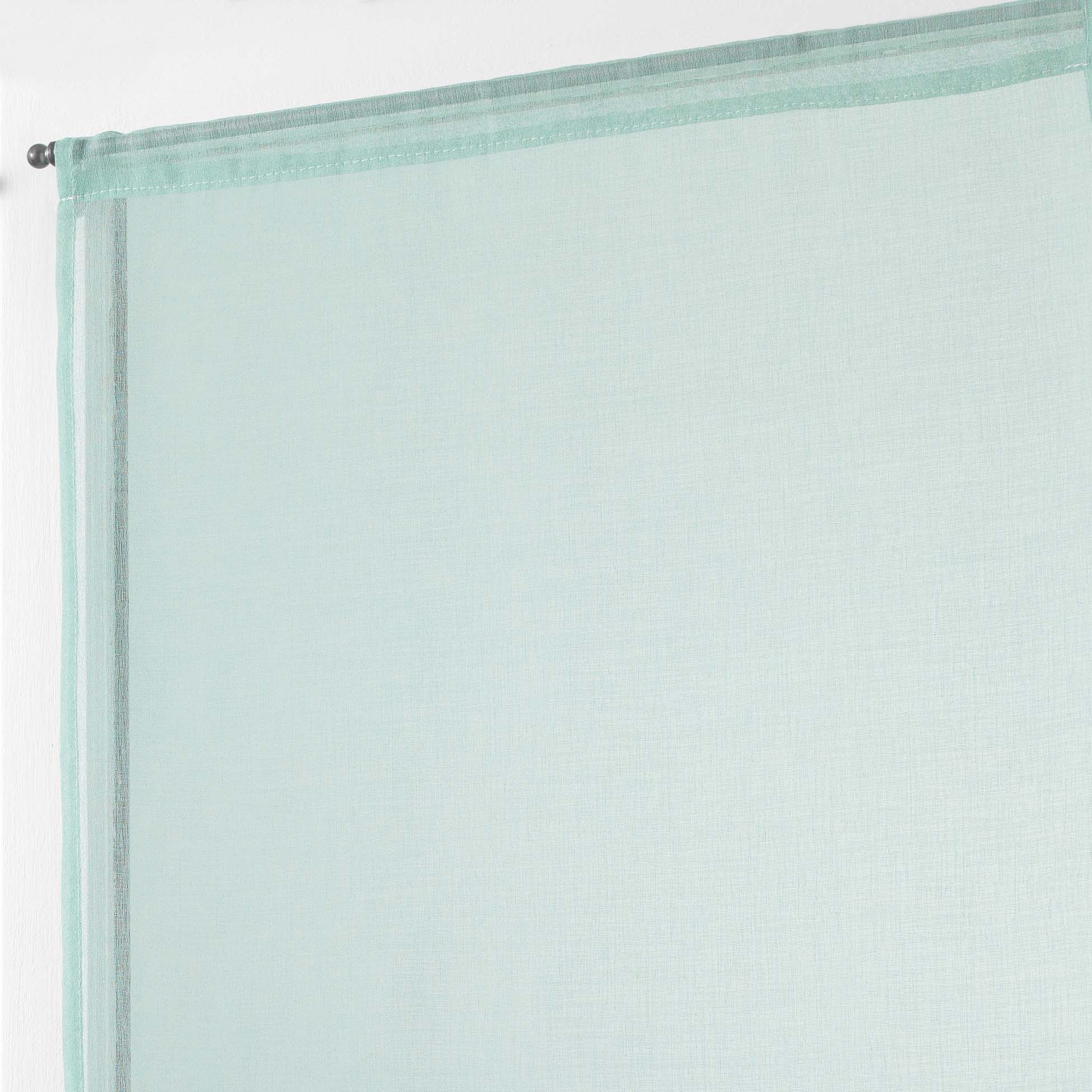 Paire de Rideaux Voile 60 x 90 cm Sandras Menthe