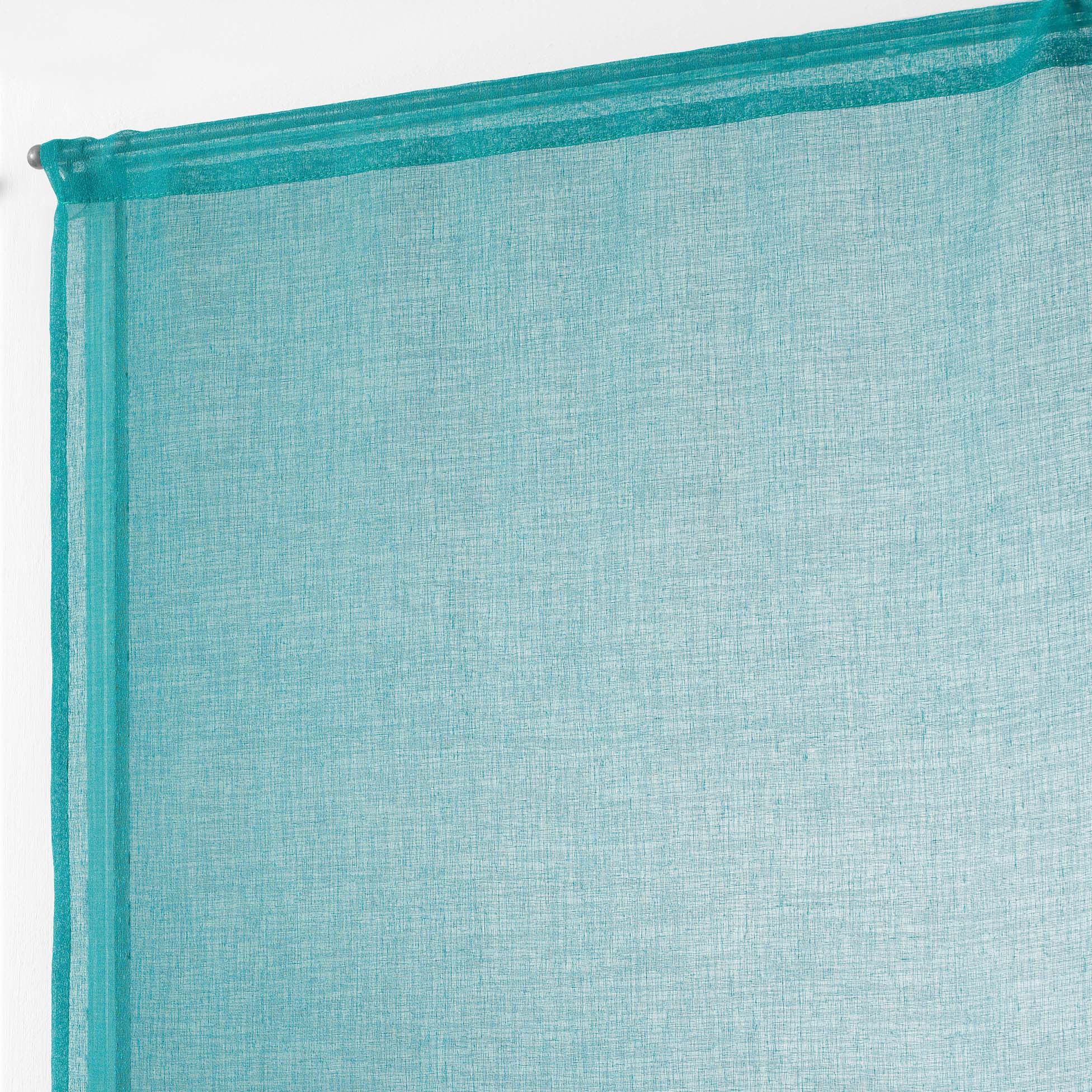 Paire de Rideaux Voile 60 x 160 cm Sandras Bleu