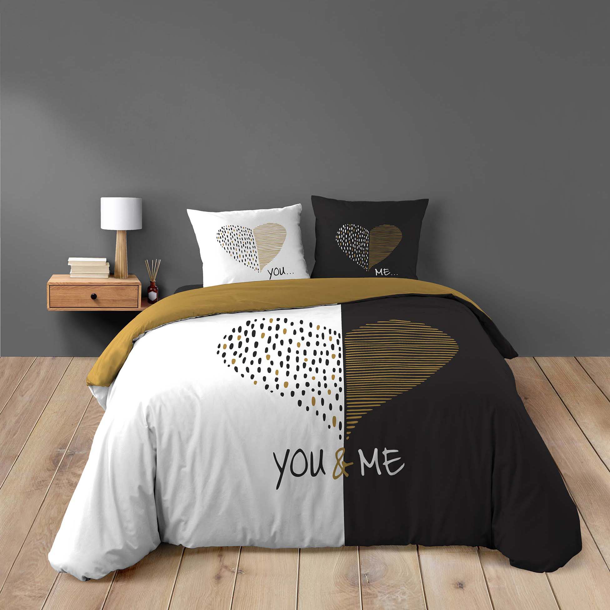 Parure Housse de couette Collection You and Me