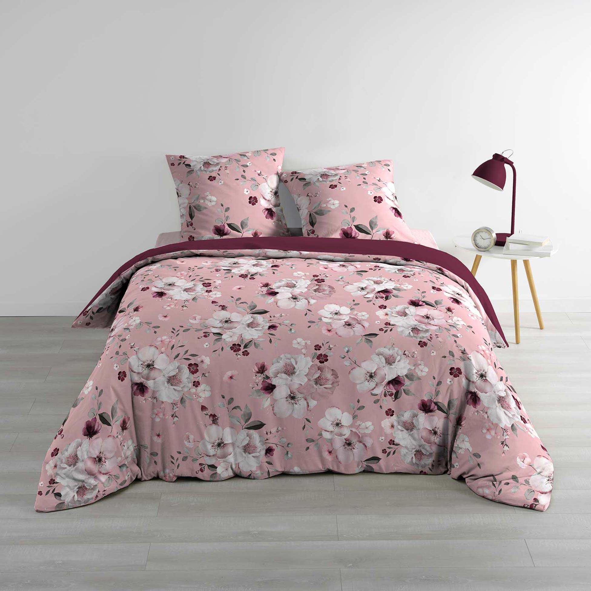 Housse de Coussin microfibre Collection Velvet flower