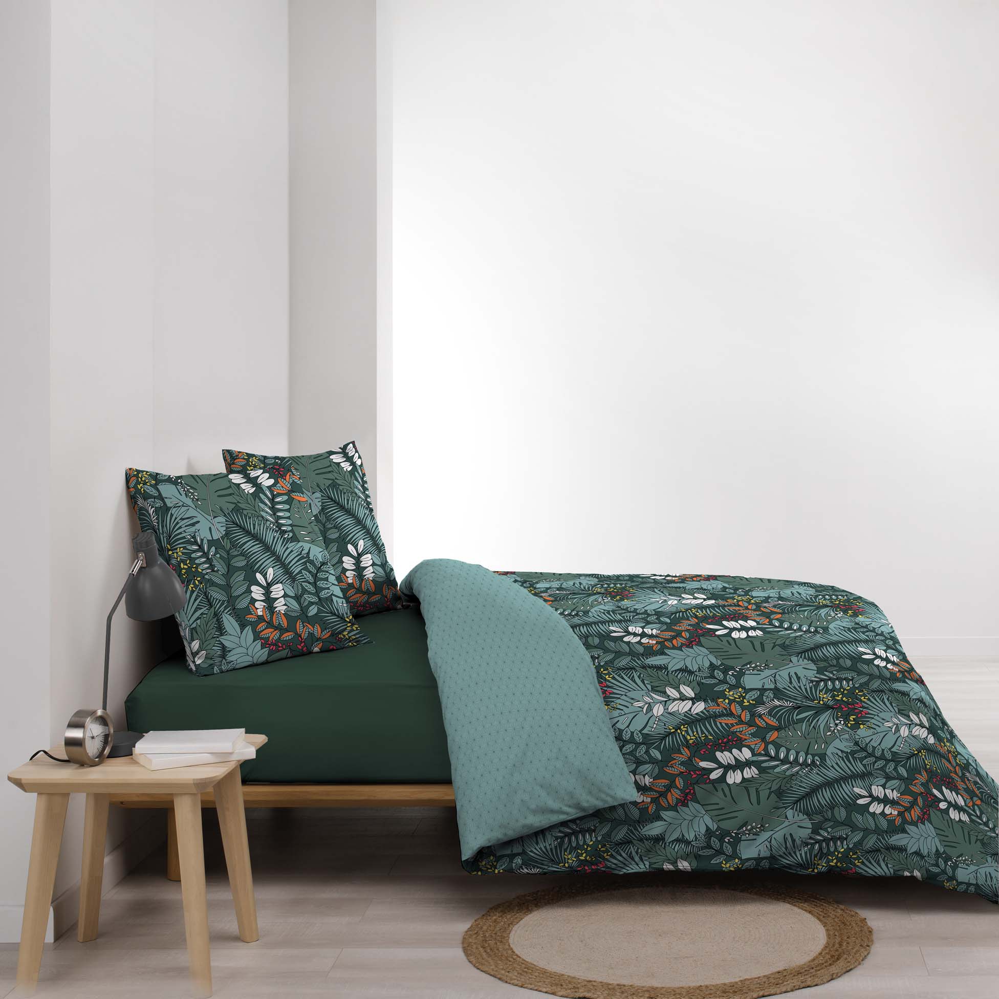 Housse couette + taies Collection Tropical Calaos