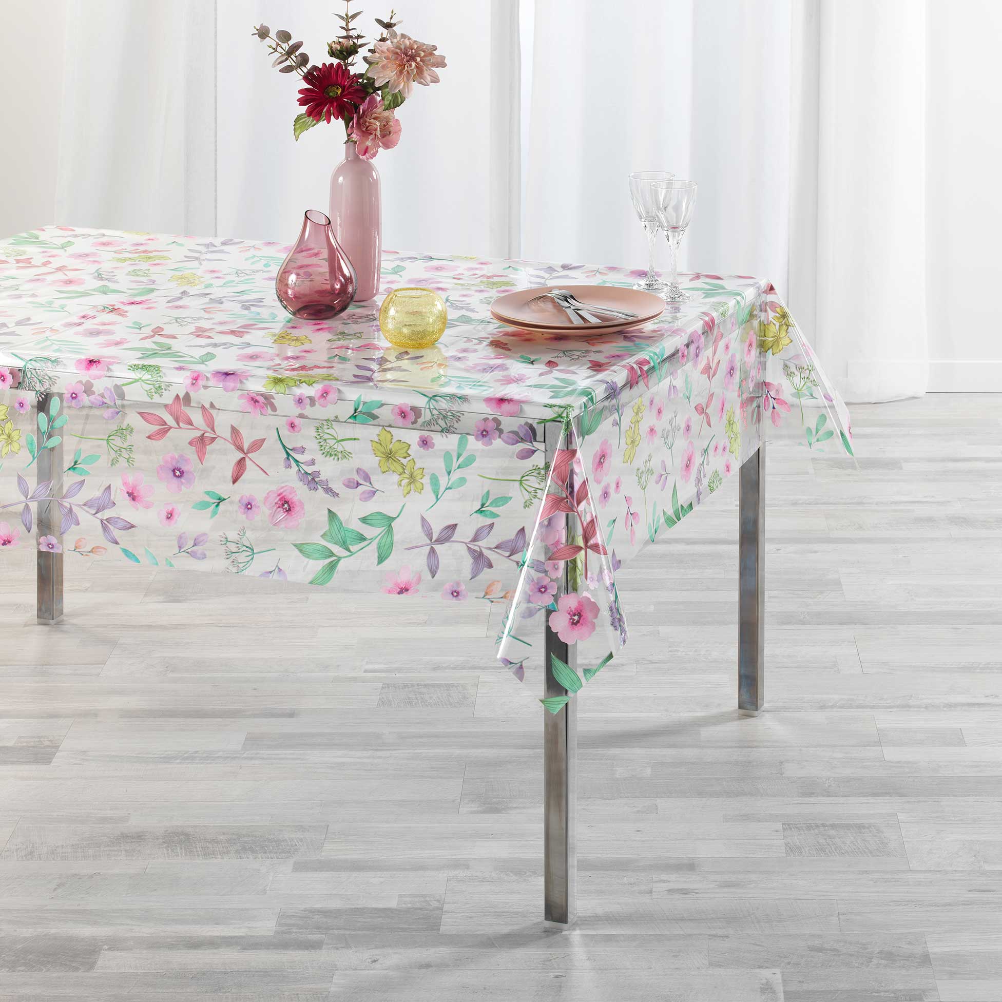 Nappe en PVC transparente Freshy