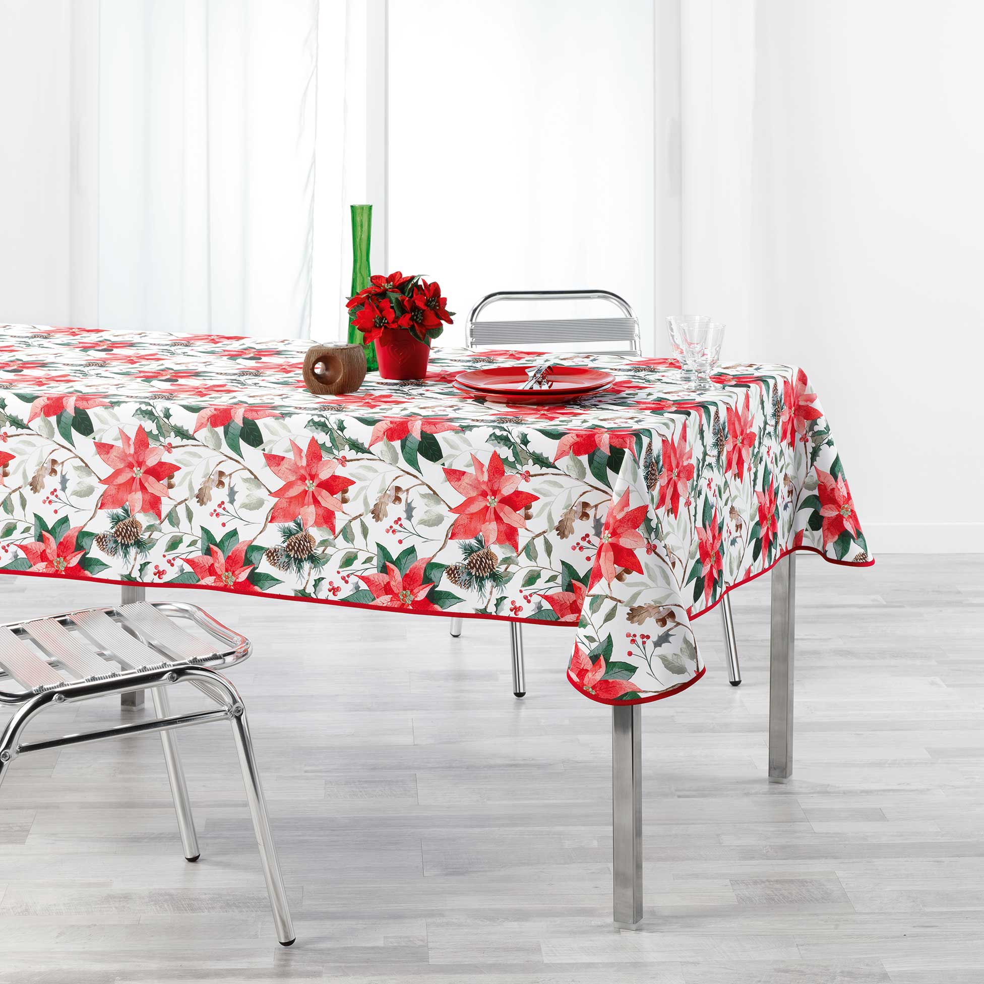 Nappe 140x240cm Rosiere blanc