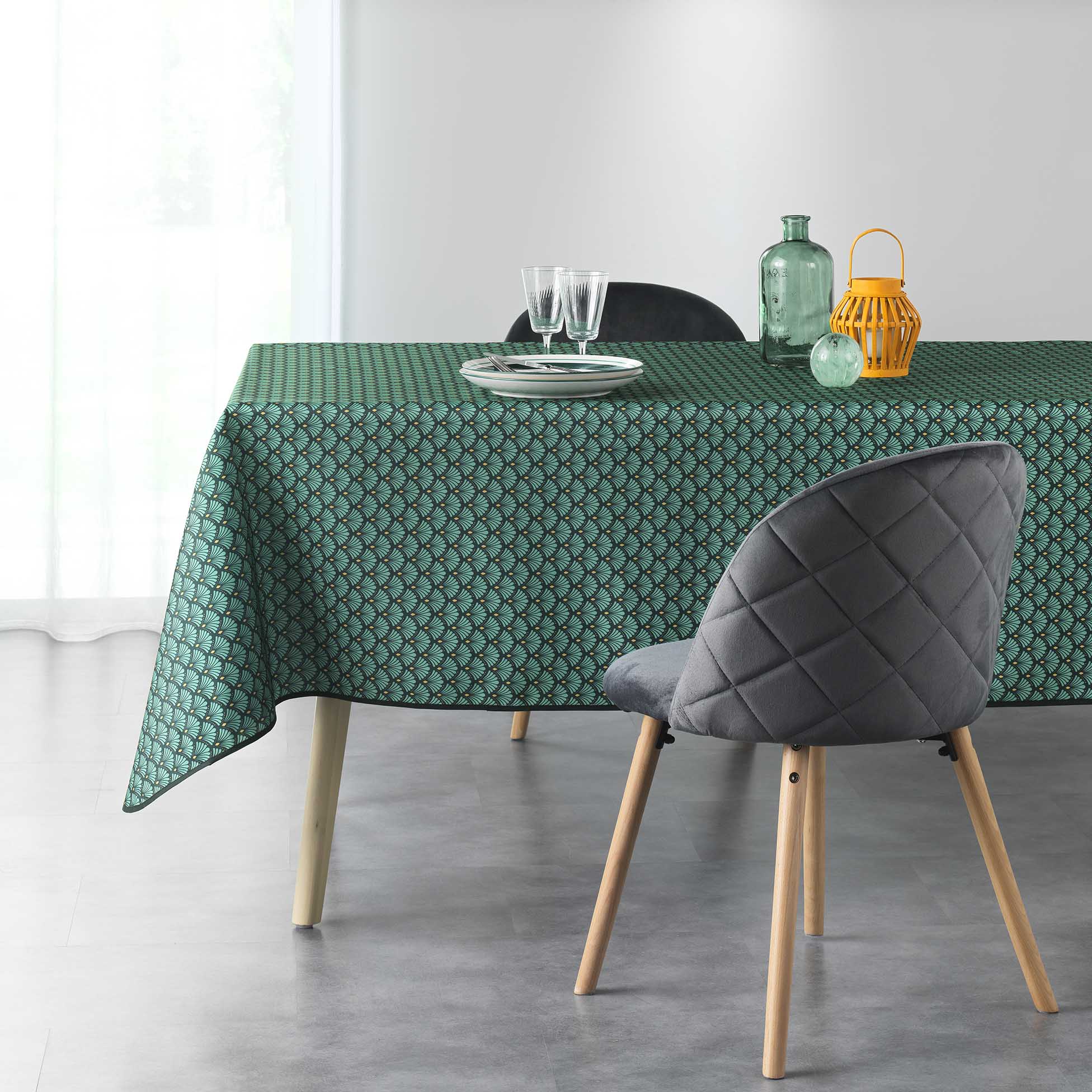 Nappe rectangle Art-Chic vert