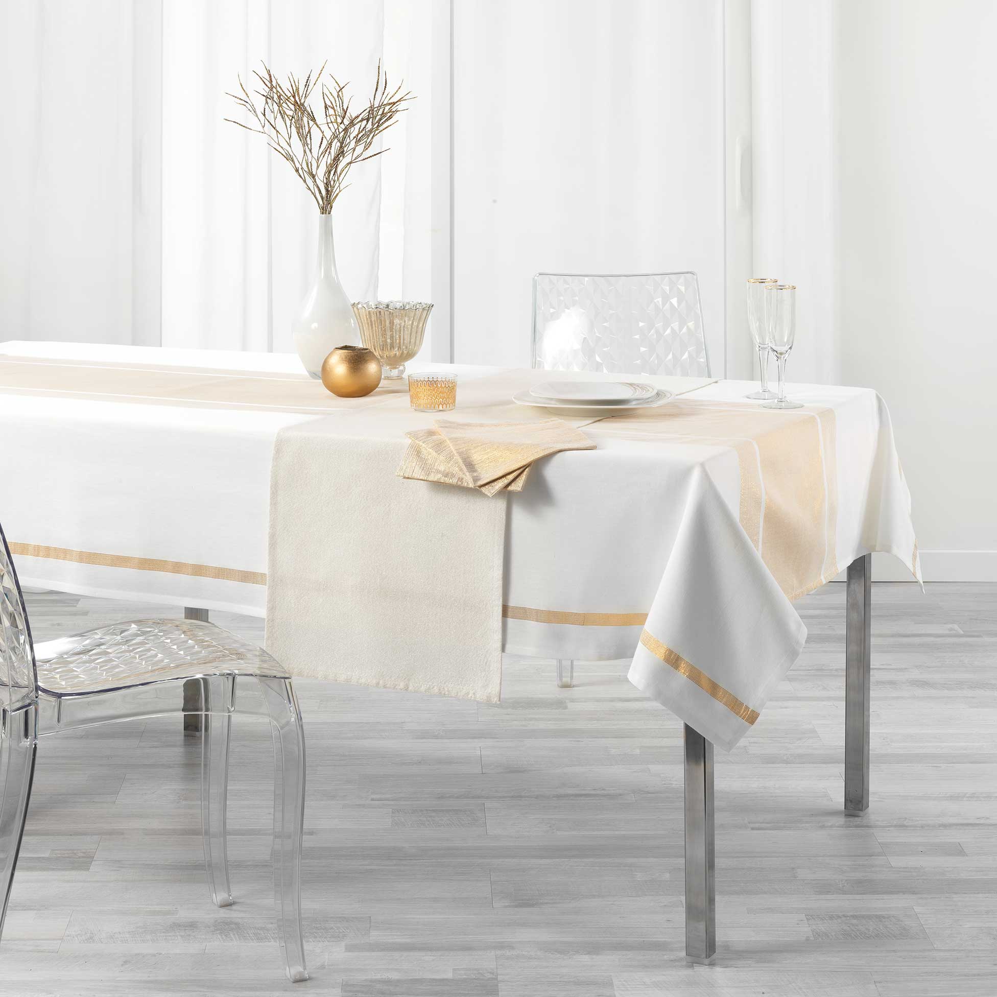 3 Serviettes de table Collection Elgance