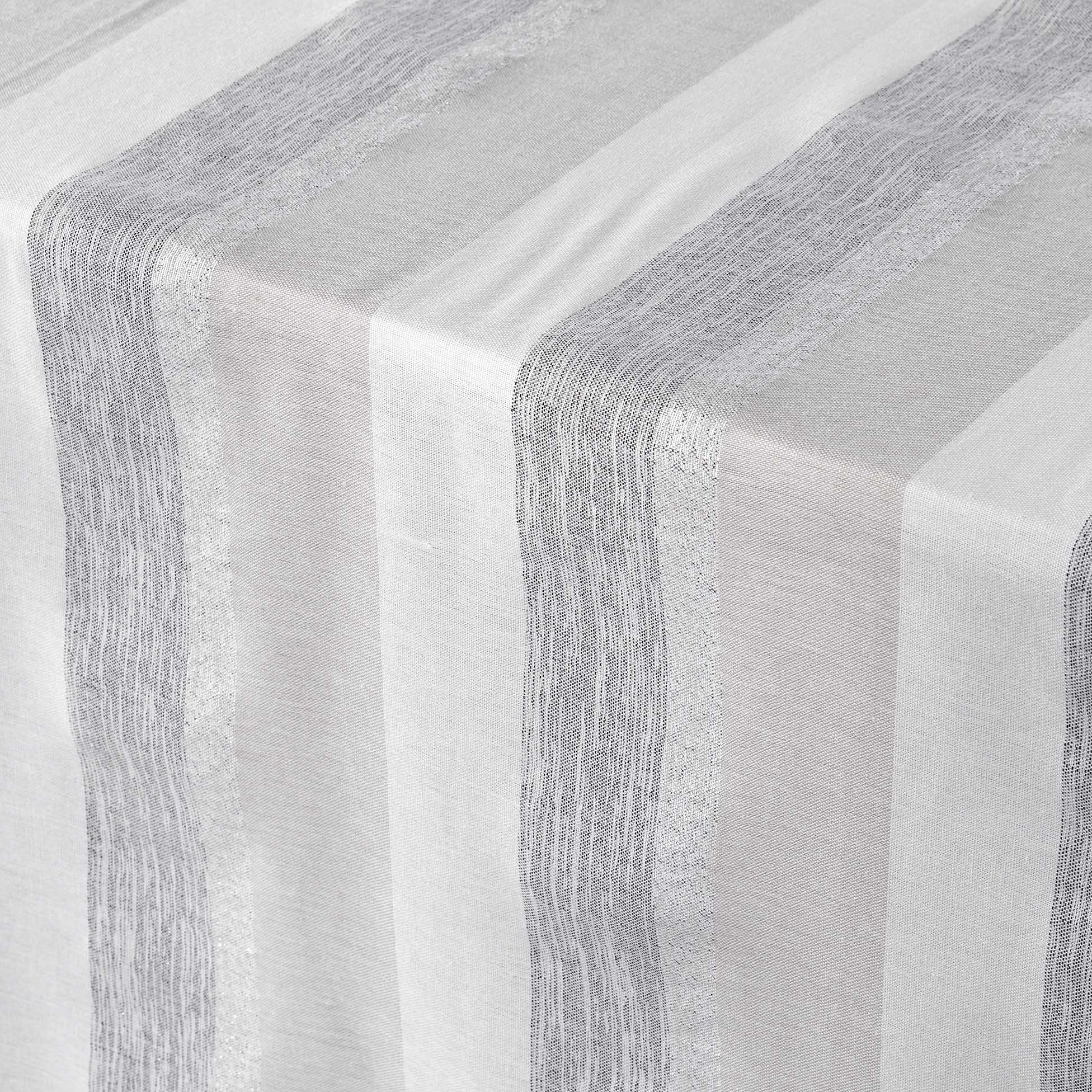 Nappe coton tisse 140 x 240 cm Eldora creme