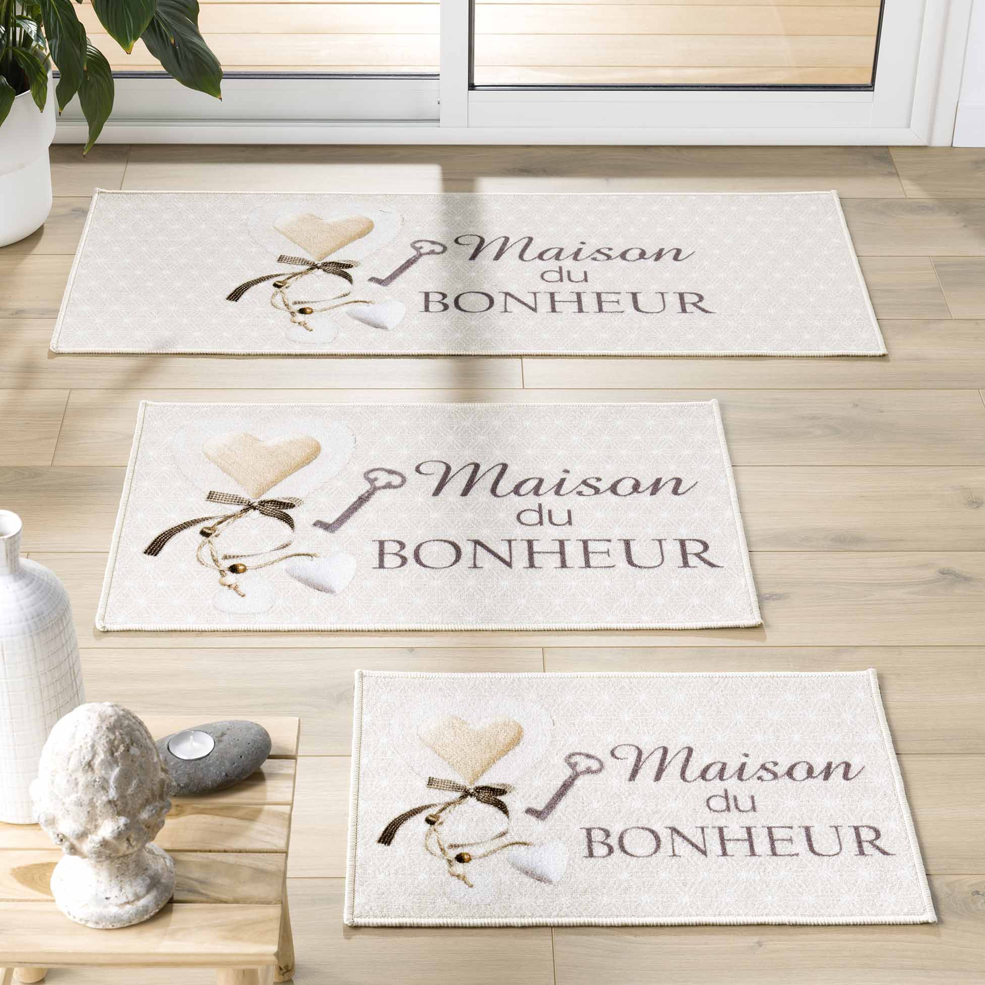 Tapis Multi-usage 40 x 60 cm Maison du bonheur happiness