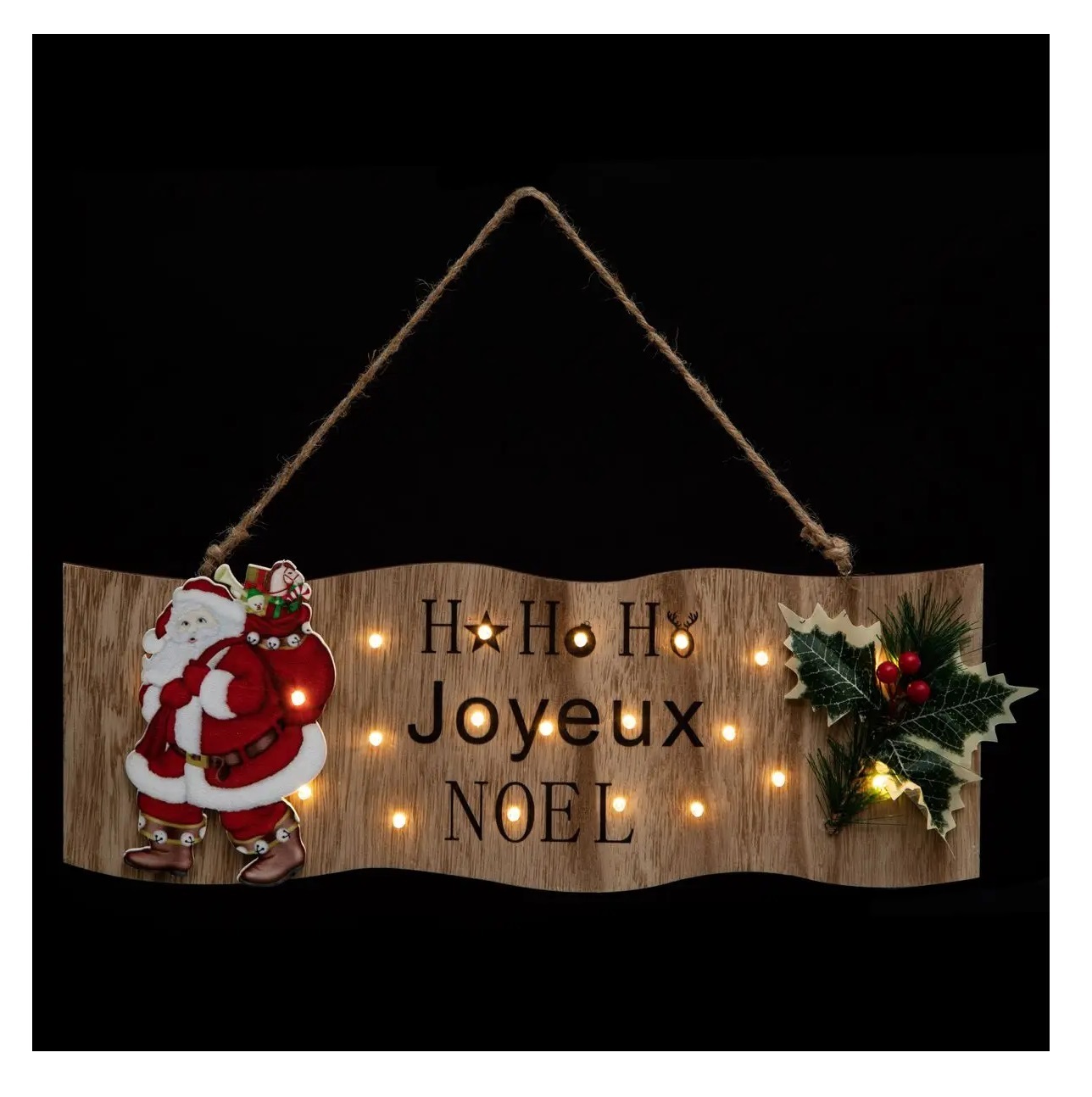 Decoration de noel avec houx