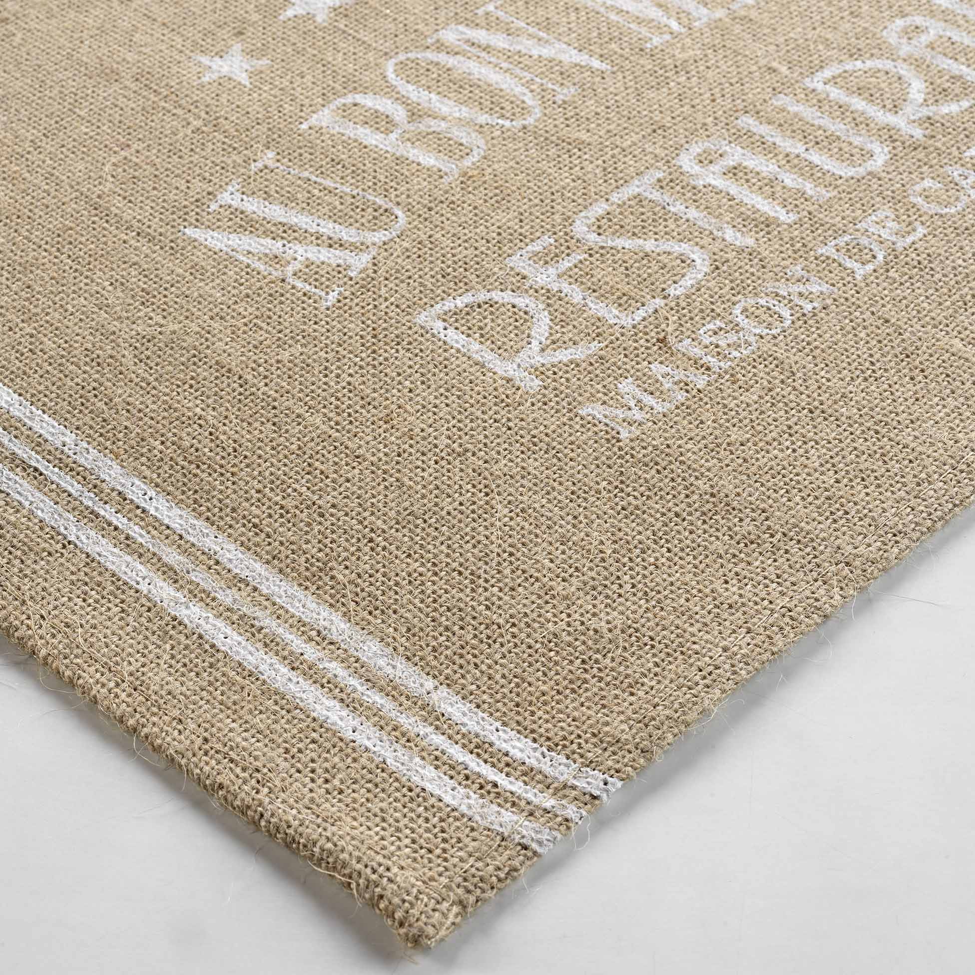 Set de table jute Au bon menu