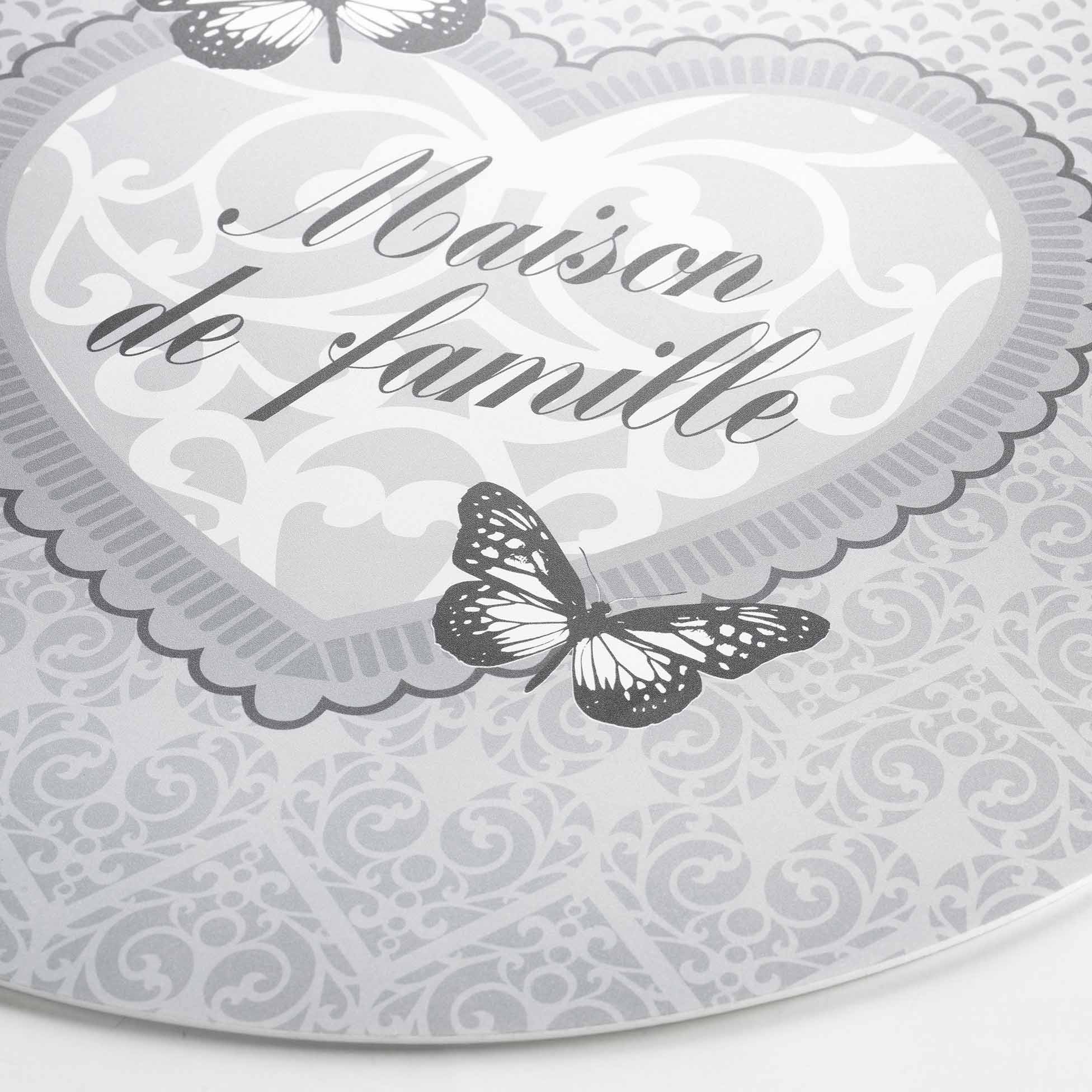 Set de table rond 36 cm Maison de famille