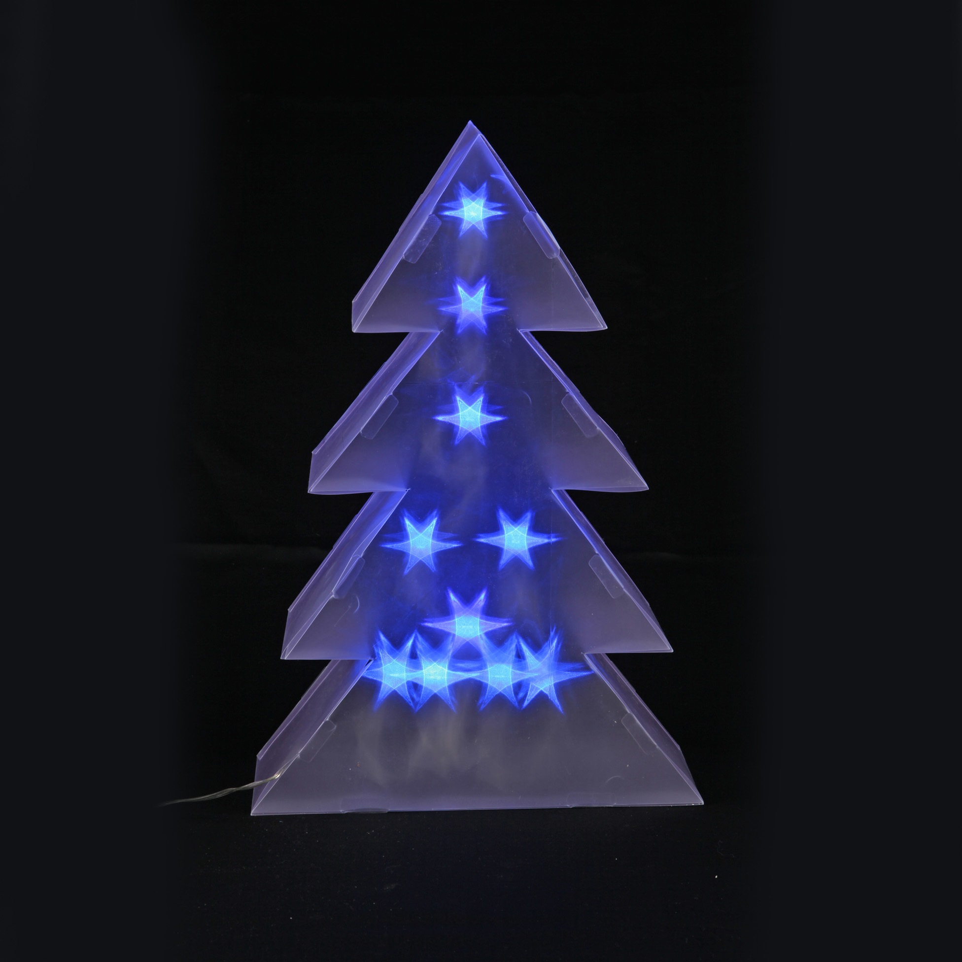 Sapin lumineux a led etoile