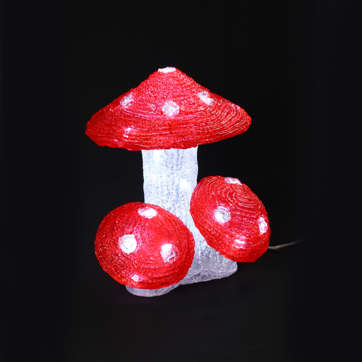 3 Champignons lumineux  LED