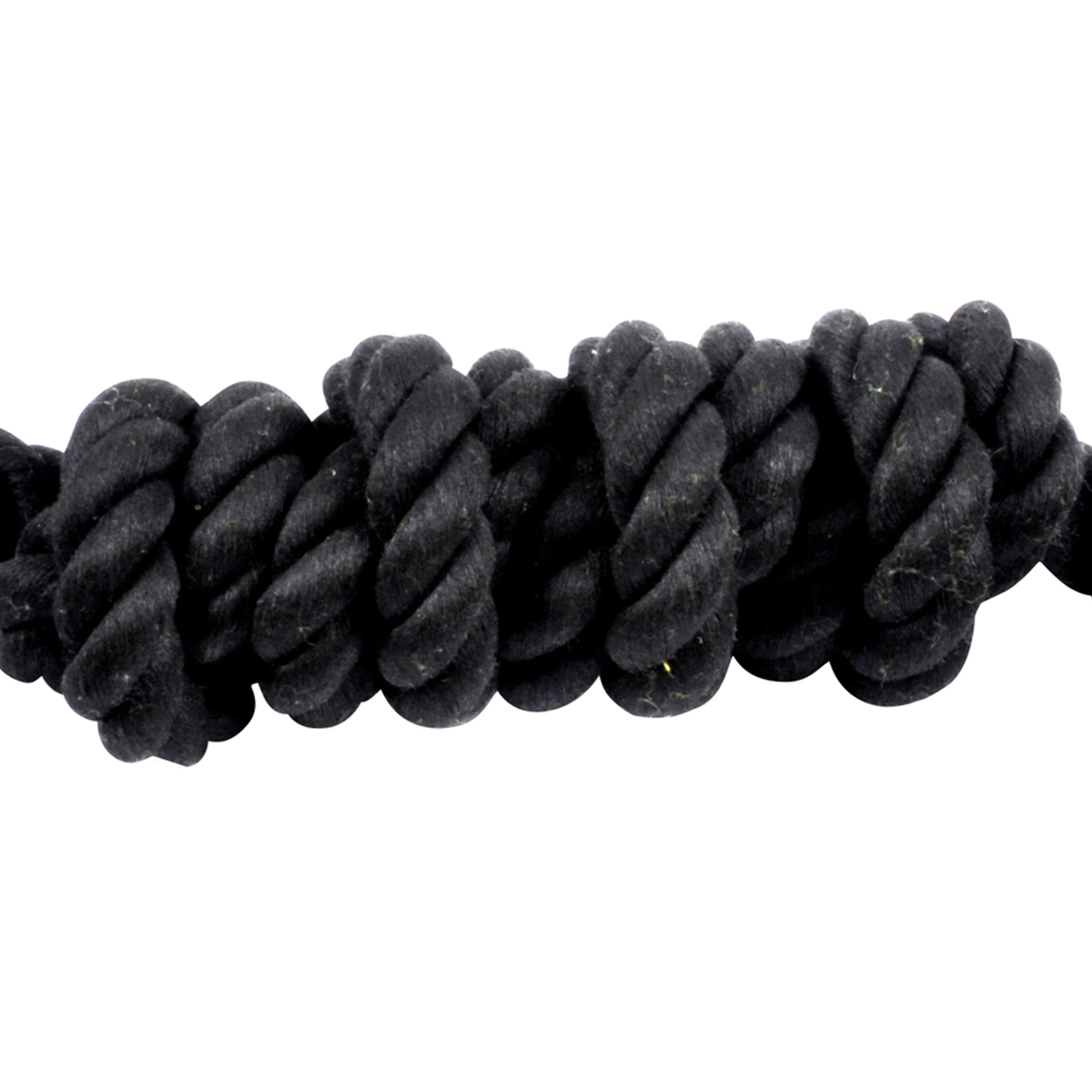 Jouet corde multi noeuds noir pour chien