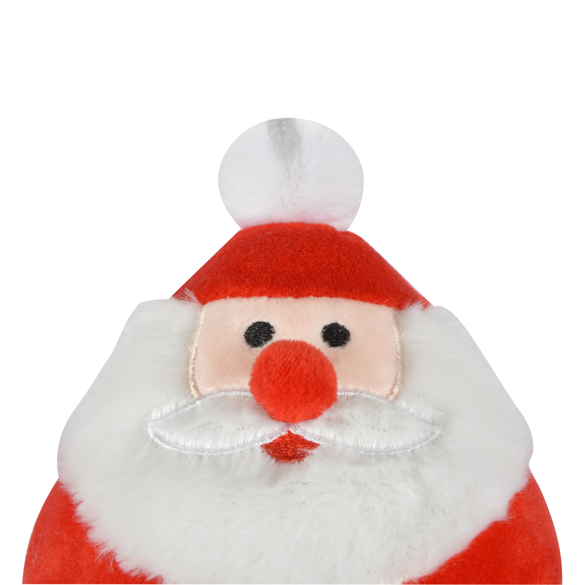 Jouet peluche Pere Noel et corde pour chien