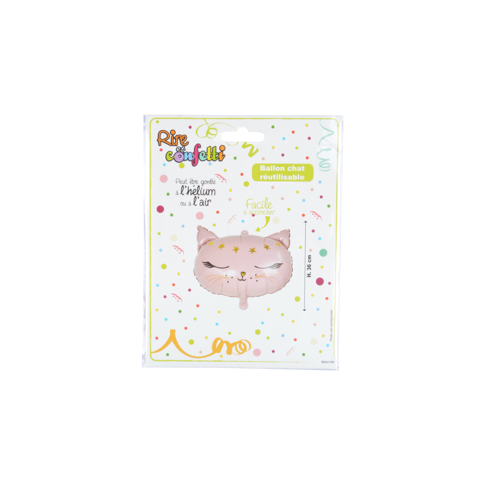 Ballon gonflable Chat boho