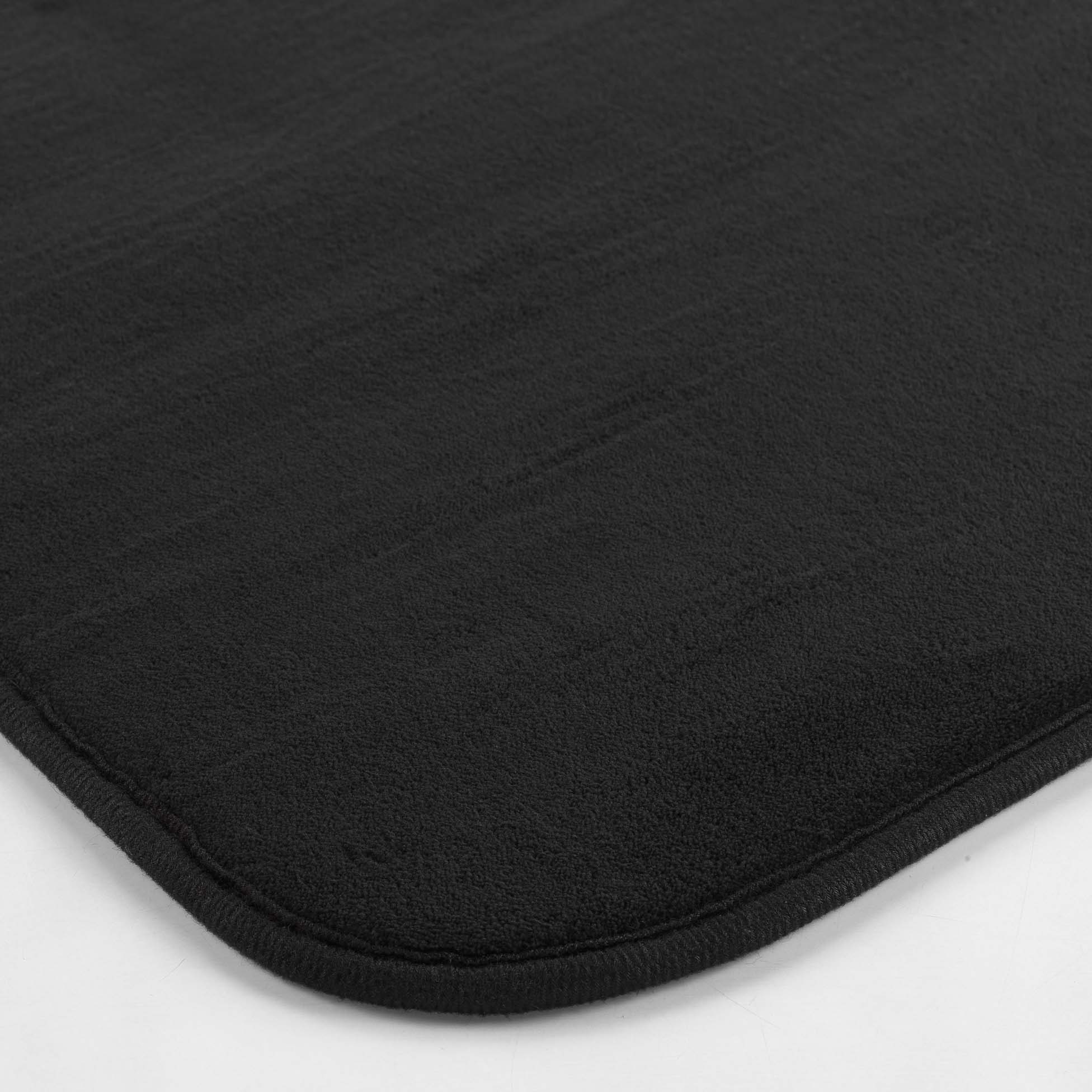 Tapis de bain 45 x 75 cm Vitamine Unie noir