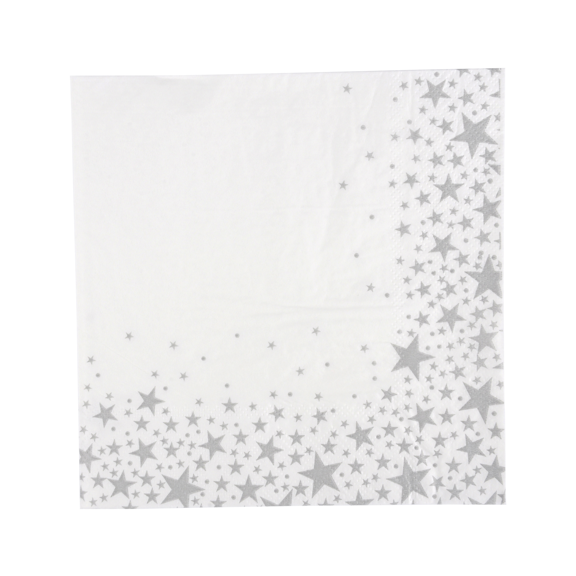 Lot de 20 serviettes en papier Collection Etoile