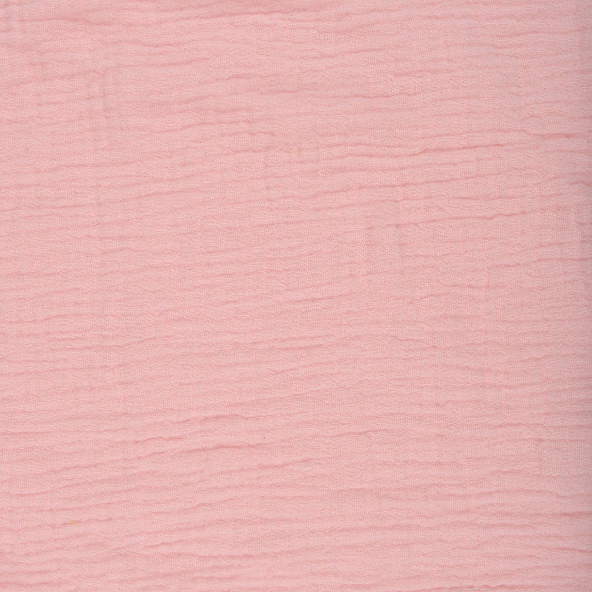 Gigoteuse en gaze de coton 50 x 90 cm rose