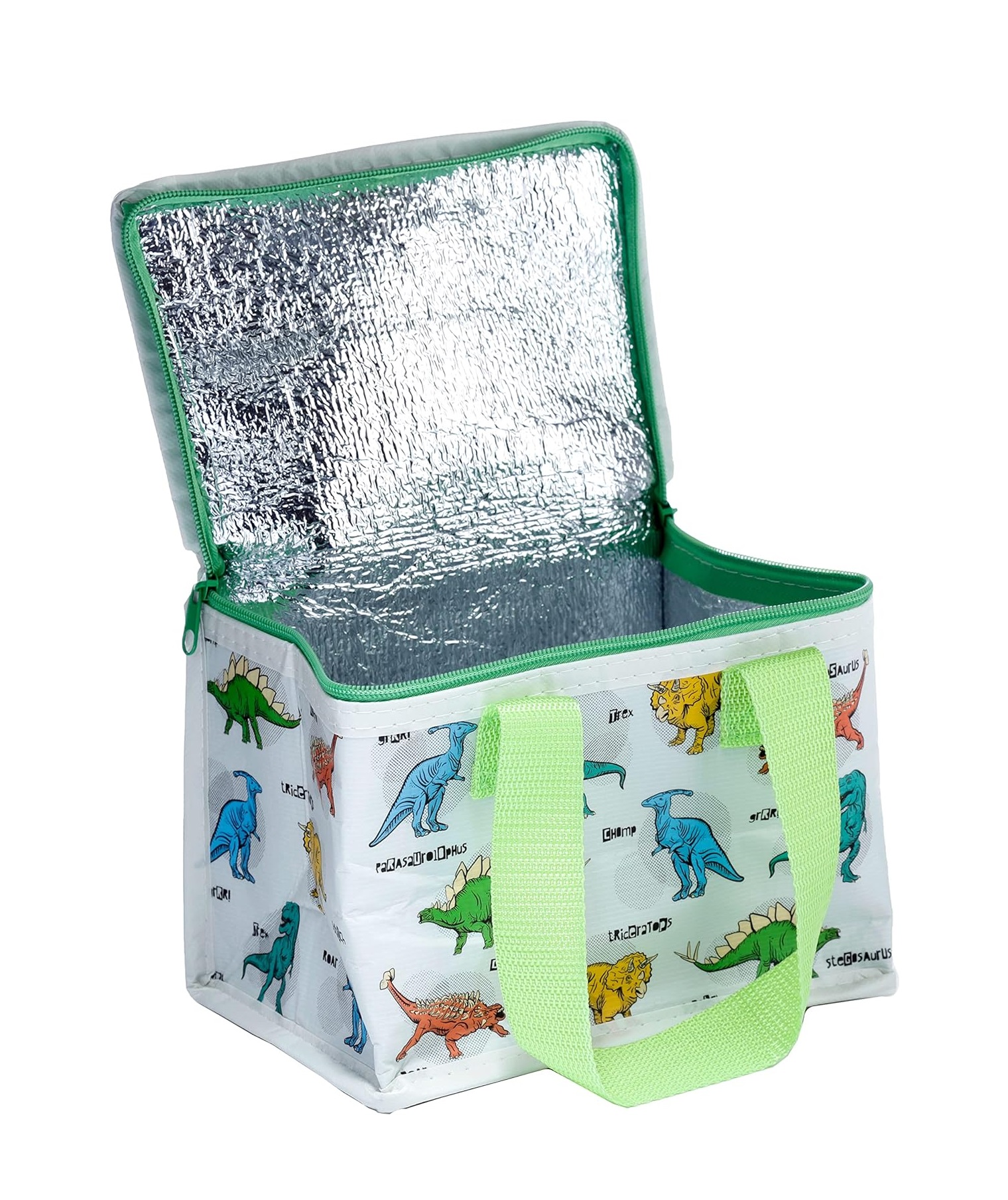 Sac  repas isotherme 16 x 21 cm Dinosaures