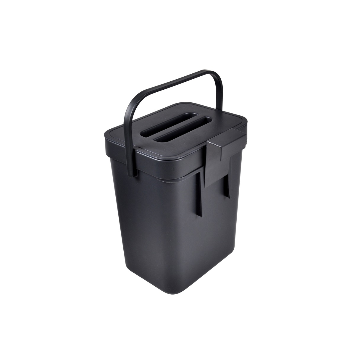 Poubelle compost de cuisine accrochable 5L anthracite